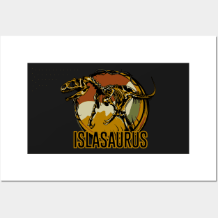 Islasaurus Isla Dinosaur T-Rex Posters and Art